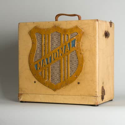 National-Dobro  Tube Amplifier,  c. 1938, ser. #6392. image 3