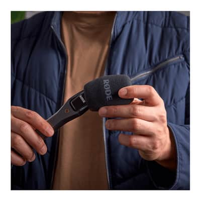 RODE Interview Micro Handheld Adaptor for Wireless Microphones (Blue) image 6