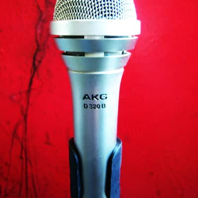 Vintage 1980's AKG D320B / D330BT dynamic hyper cardioid microphone w accessories ABBA Shure SM58 # 3 image 11