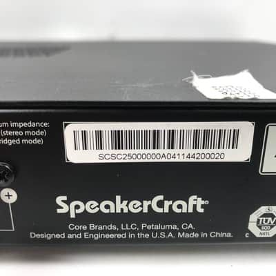 SpeakerCraft SC2-50 2-Channel Stereo Power Amplifier image 7