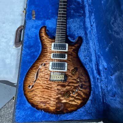 PRS Wood Library Special 22 Semi Hollow - Custom Color Smokeburst w/Paisley Case & PLEK*D #551 image 16