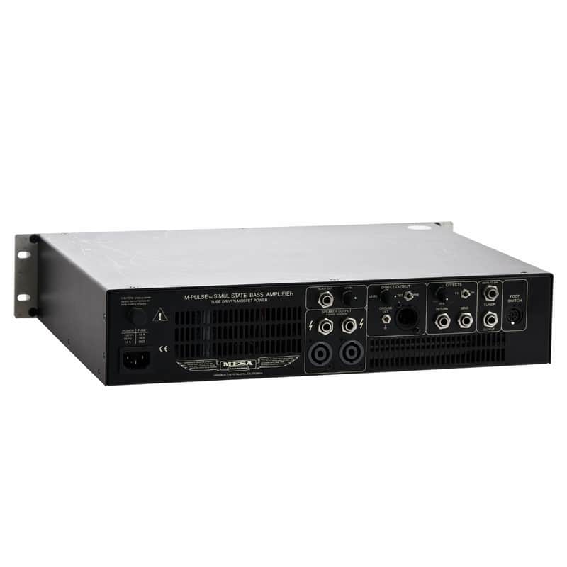Mesa Boogie M-Pulse 600 Simul-State 600-Watt Rackmount Bass Amp Head image 2