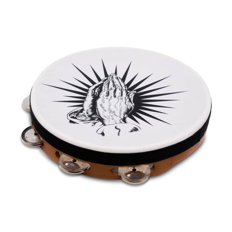 Latin Percussion Praying Hands Tambourine image 1