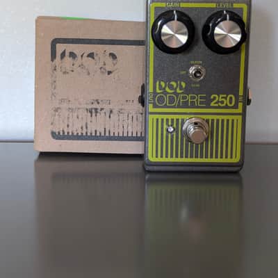 DOD Overdrive Preamp 250-X 2025 - Present - Grey / Yellow image 1