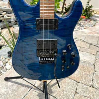 Carvin Jason Becker JB200 2012 - Flame Blue image 4
