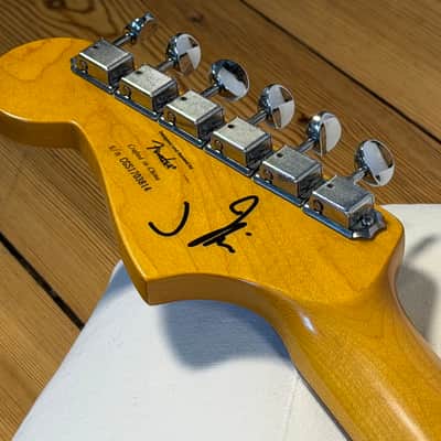 Squier J Mascis Jazzmaster with Rosewood Fretboard 2012 - 2017 - Vintage White image 9
