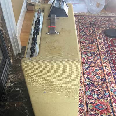 Fender Blues DeVille 2-Channel 60-Watt 4x10" Guitar Combo 1994 - Tweed image 3