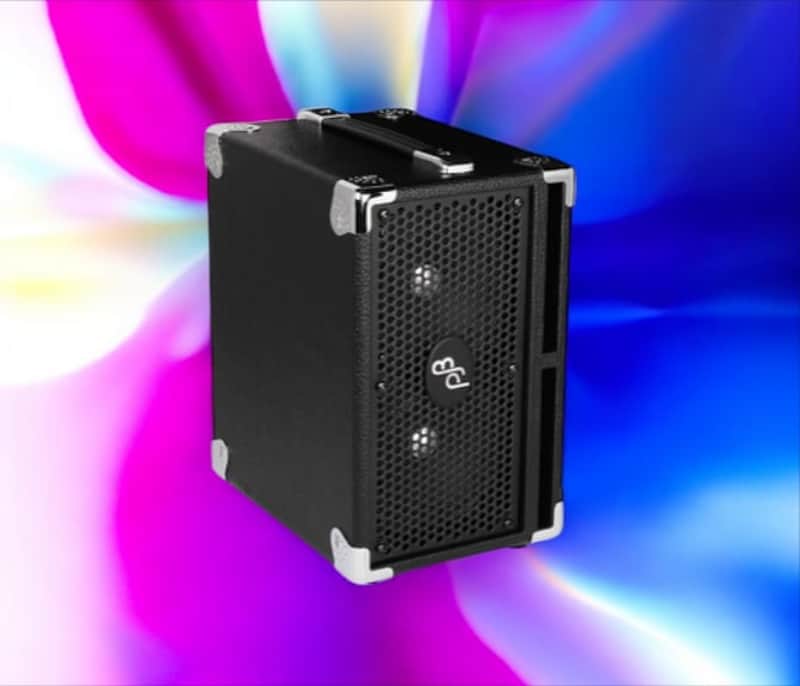 Phil Jones C2 Compact 2 200-Watt 2x5" Bass Speaker Cabinet 2020s - Black image 1