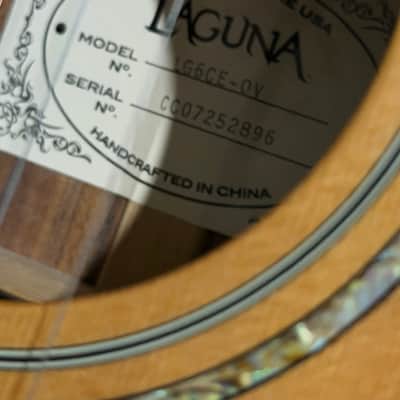Laguna LG6CE-OVK Grand-Orchestra • Solid Spruce Top • Ovankgol Back & Sides • Fishman Prefix+T • Premium Plays & Sounds! image 4
