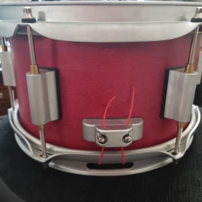 Drumcraft Series 8 Maple 10x6 Snare Drum  Artist Purple image 3