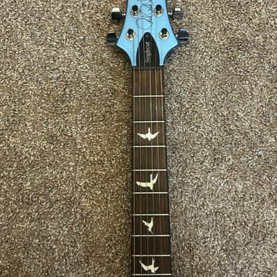 PRS S2 Singlecut 2019 - Limited Edition Satin Ice Blue Metallic image 6