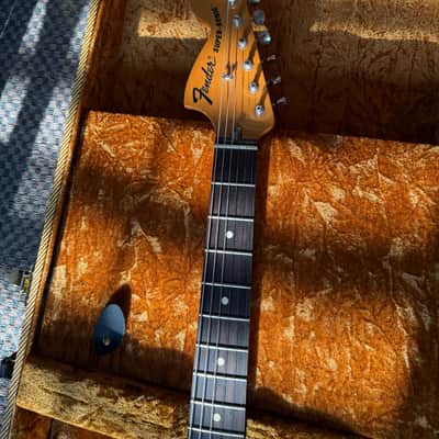 Fender Pawn Shop Super-Sonic 2013 - 2014 - Sunfire Orange Flake WITH CASE image 6