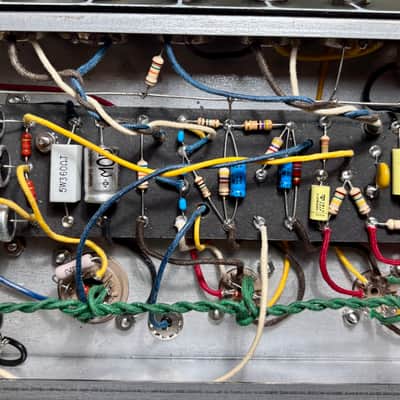 Hand Wired Clone AA764 Fender Vibro Champ Head 10w 5881 Single Ended Class A image 7