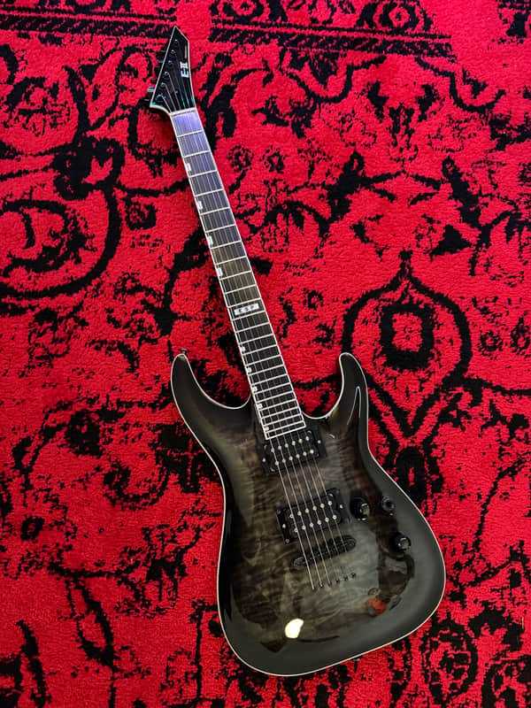 ESP E-II Horizon NT-II 2017 - See Thru Black Sunburst image 1