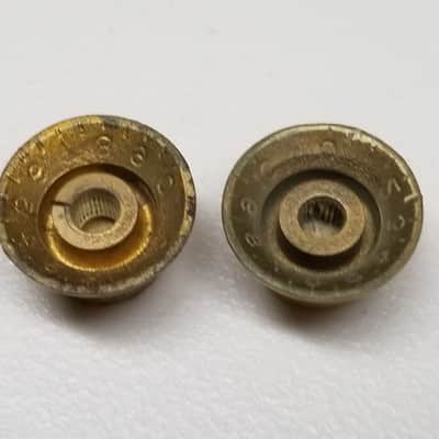 1960s Gibson Reflector Knob Set (2) - 100% Genuine Vintage image 2