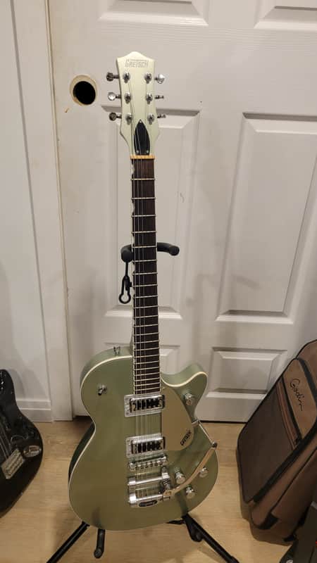 $800 Gretsch G5435T Electromatic Jet FT FSR – Aspen Green image 1