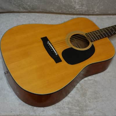 Vintage Hohner II G-03 acoustic guitar with gig bag image 1