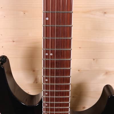 ESP LTD M-200FM - Roasted Jatoba Fingerboard, See Thru Black image 6