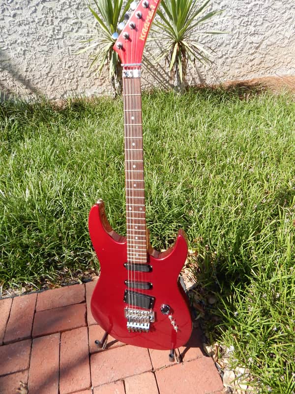 Kramer Focus 6000 1986 Candy Apple Red EMG's image 1