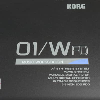 KORG 01/W FD Music Workstation Synthesizer in Very Good Condition image 8