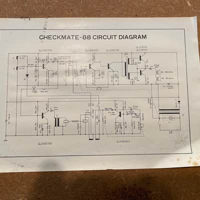 Teisco Checkmate 88 Solid-State Amplifier mid-60s image 10