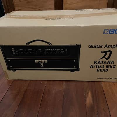 Boss Katana Artist MkII 100-Watt Digital Modeling Guitar Amp Head 2023 - Black image 3