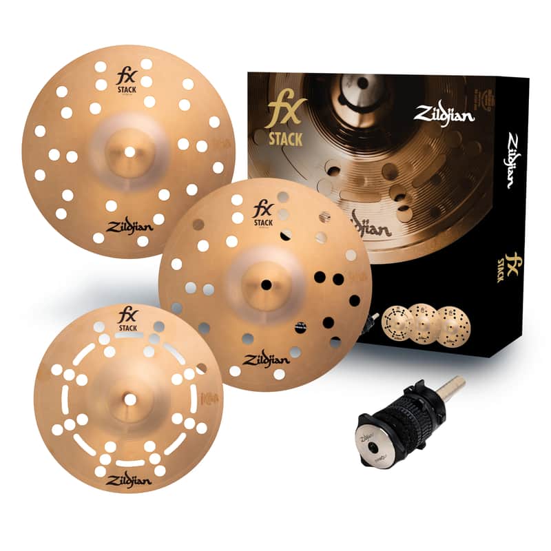 Zildjian FXSTK14 FX Splash 3-Cymbal Stack - 14" image 1