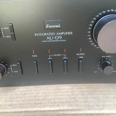 Sansui AU D9 amplfier  vintage 80’s fantastic sound quality Bild 4