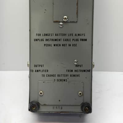 SERVICED Vintage 1968 Maestro WW-1 Wha-Wha Volume Wah (Farfisa) image 7