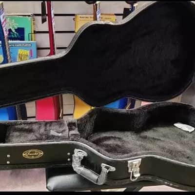 Farida Deluxe Classical - Acoustic - Dreadnought Guitar Hard Wood Case in Black image 4