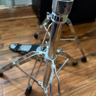 Gearlux Very Sturdy and Robust Hi-hat and Crash Cymbal Stands Hardware Pack + FREE Ride Cymbal Stand & Snare Stand image 5