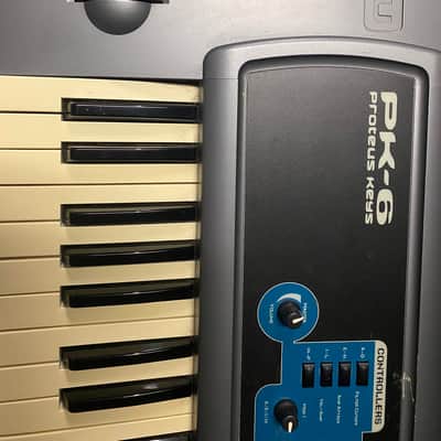 E-MU Systems PK6 KEYBOARD SYNTH 2003 - Silver And Blue image 3