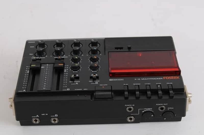 Fostex X-15 Multitracker 4-track cassette recorder/mixer image 1