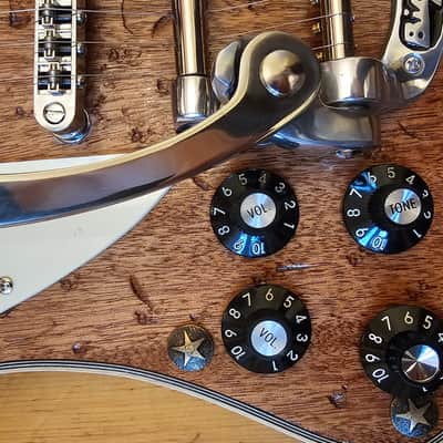 Custom Left handed Firebird relic with bigsby, D'Urbano Magnetics old black pickup set, Neil Young image 17