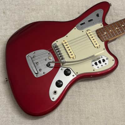 2017 Fender Classic Player Jaguar Special Candy Apple Red + Deluxe Gig Bag image 1