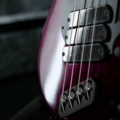 Dingwall LIMITED EDITION NG3 Adam "Nolly" Getgood Signature 4-String - MIDNIGHT PURPLE FLAKE image 8