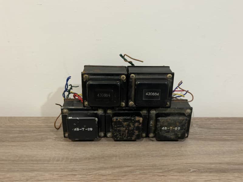 FIVE RARE Filmosound 8399 el84 power transformers 220v 240v Bernie Raunig 385 image 1