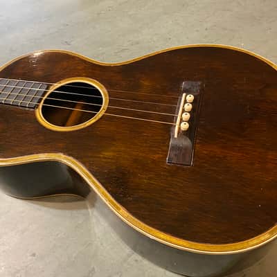 1930s Collegiate Tenor Guitar,  Fully Restored, Orphan Instruments image 12