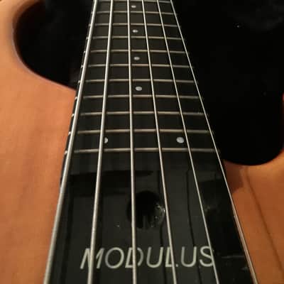 Modulus Quantum 6 Semi-Hollow 2003 Mahogany with Spruce top image 8