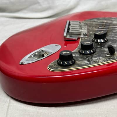 Fender Limited Edition '94 American Special Stratocaster Guitar with Case 1994 - Lipstick Red / Maple neck image 16
