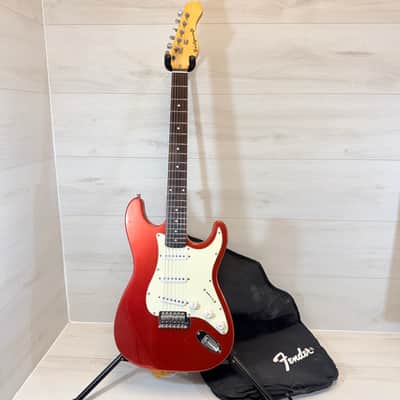 Brunswick S-Type Electric Guitar Metallic Red w/ Gig Bag – Strat Style Player image 16