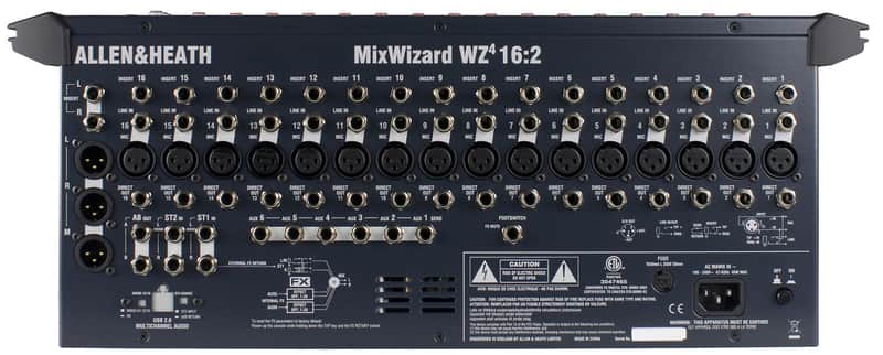 Allen & Heath MixWizard WZ4 16:2 16-Input Stereo Mixer image 3