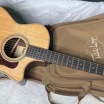 NEW! Taylor 414ce Studio Acoustic-Electric Guitar - Natural - 4.8lbs - Authorized Dealer - G06255 image 11