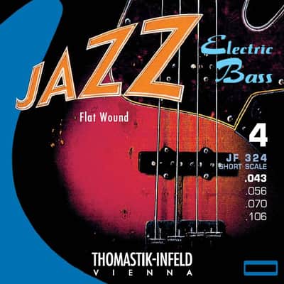 Thomastick Jf324 Bass Guitar Jazz Flatwound String Set Bild 1