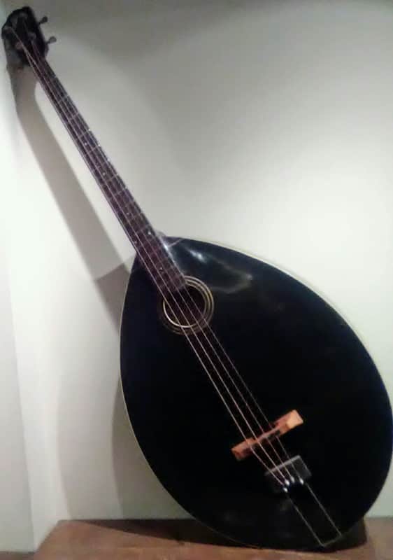 Gibson "Style-J" Mando-bass  1919. With Original Canvas Bag and "Orientation" Pegs! image 1
