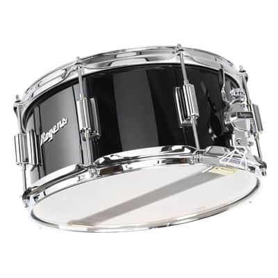 Rogers 6.5x14" Powertone Snare Drum (Piano Black) 26PB image 3