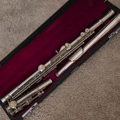 Muramatsu M-40 Tokyo Vintage Flute Silver Headjoint with Muramatsu Case 0KL6 image 10