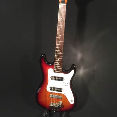 Late 1960’s vintage Satellite 65-T electric guitar, Made in Japan, good player image 2