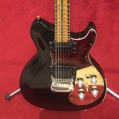 Mosrite Brass Rail Bicentennial Model 1976 Black image 2