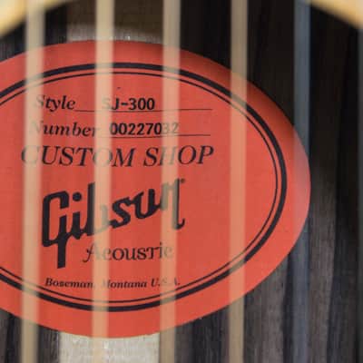 Gibson SJ300 Custom Shop 2007 Natural image 5